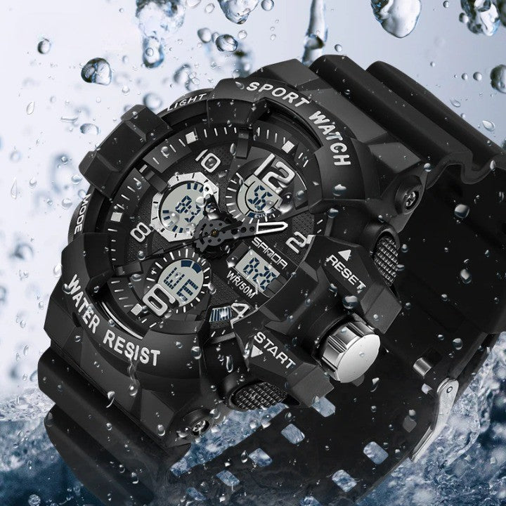 AquaGuard | Sturdy Tactical Waterproof Digital Wristwatch 3