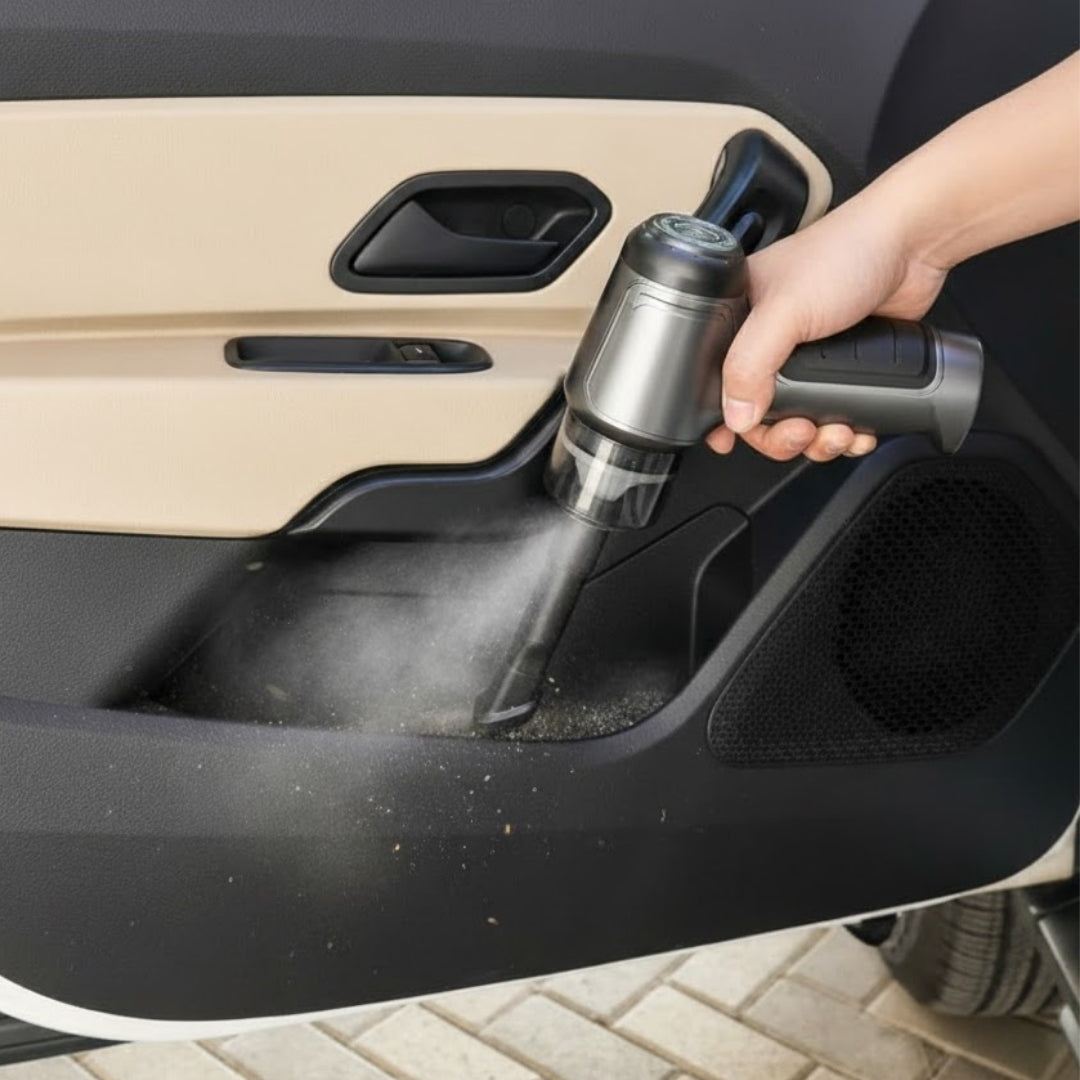 AquaJet | Powerful Cordless Car Vacuum Cleaner with USB-C Charging 4