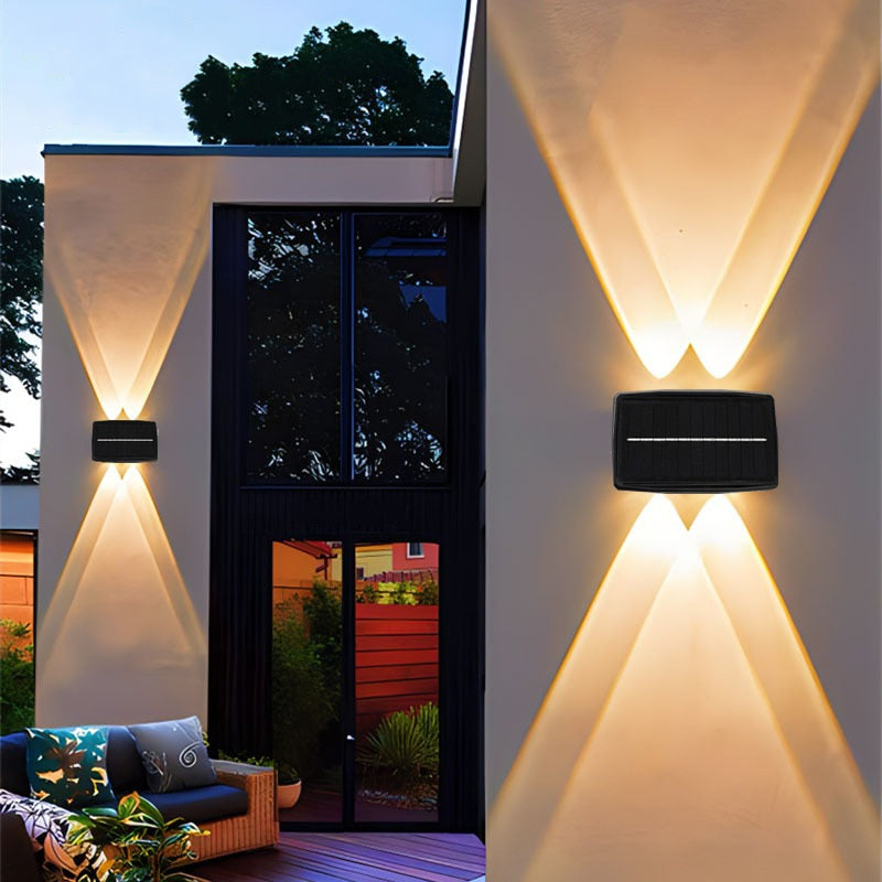 AquaLume – Solar-Powered Waterproof Wall Light 1