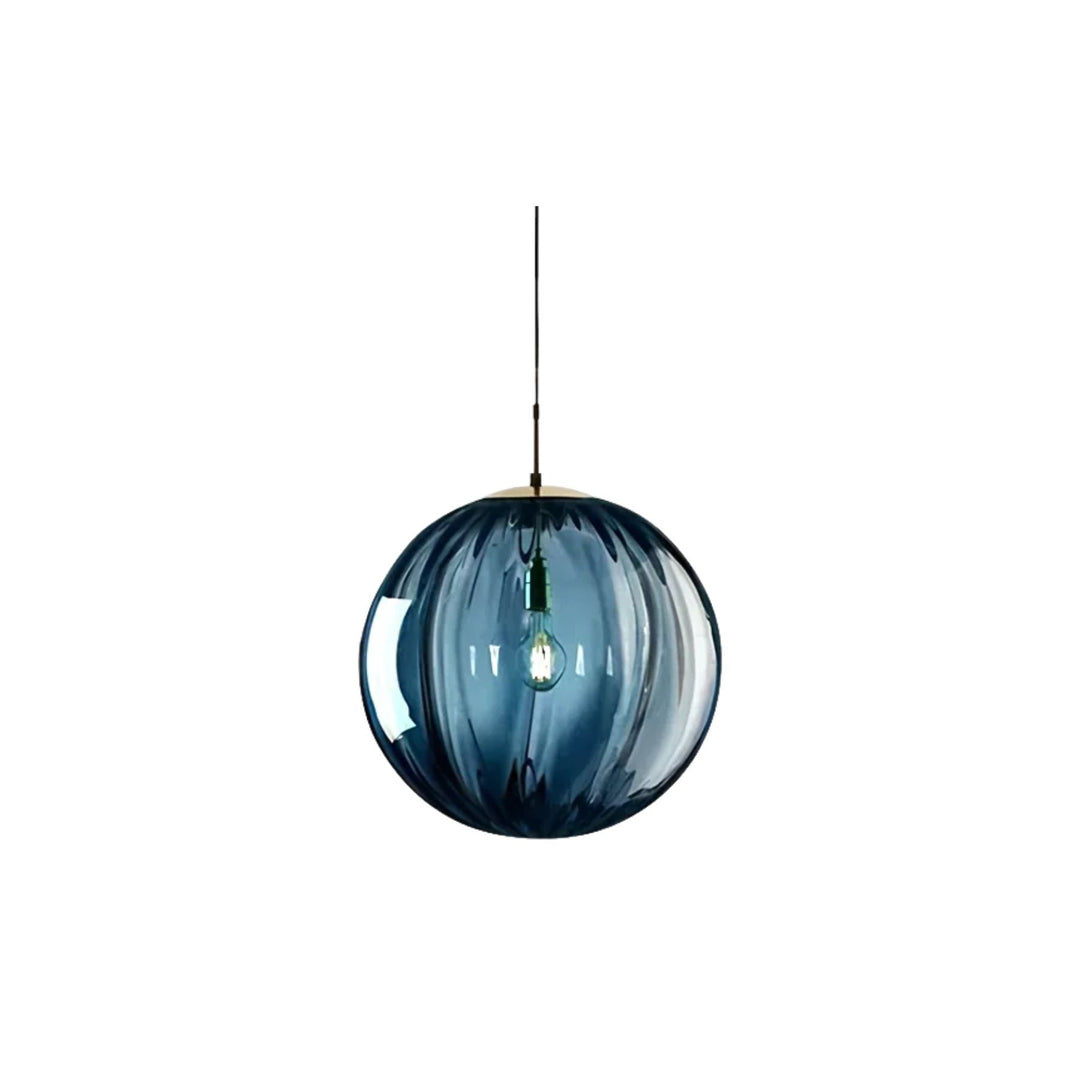 AquaLuxe | Modern Textured Glass Kitchen Pendant Lighting with LED Dimming 1