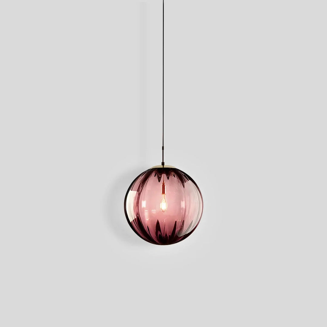 AquaLuxe | Modern Textured Glass Kitchen Pendant Lighting with LED Dimming 10