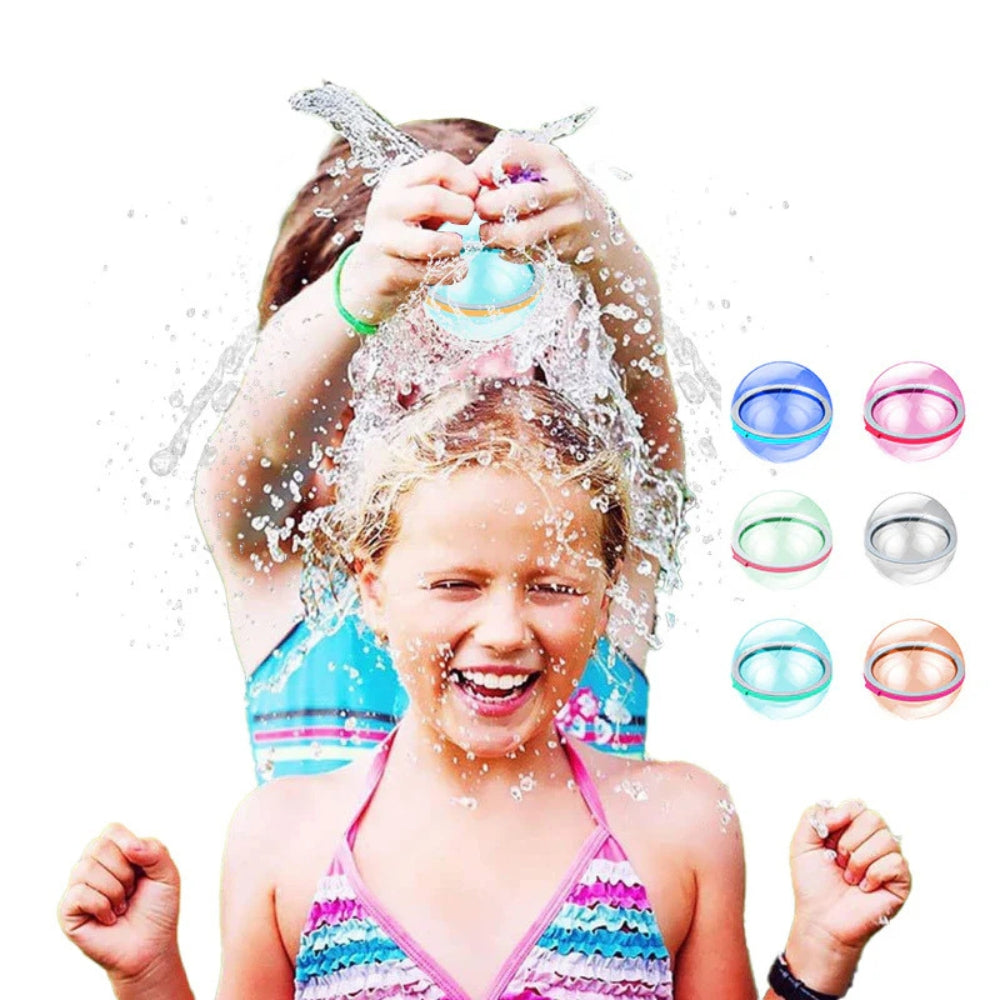 AquaPops – Reusable water balloons that are instantly refillable for endless fun 1