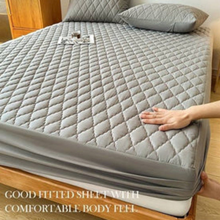 AquaShield | Premium Waterproof Quilted Mattress Protector for King Size 8