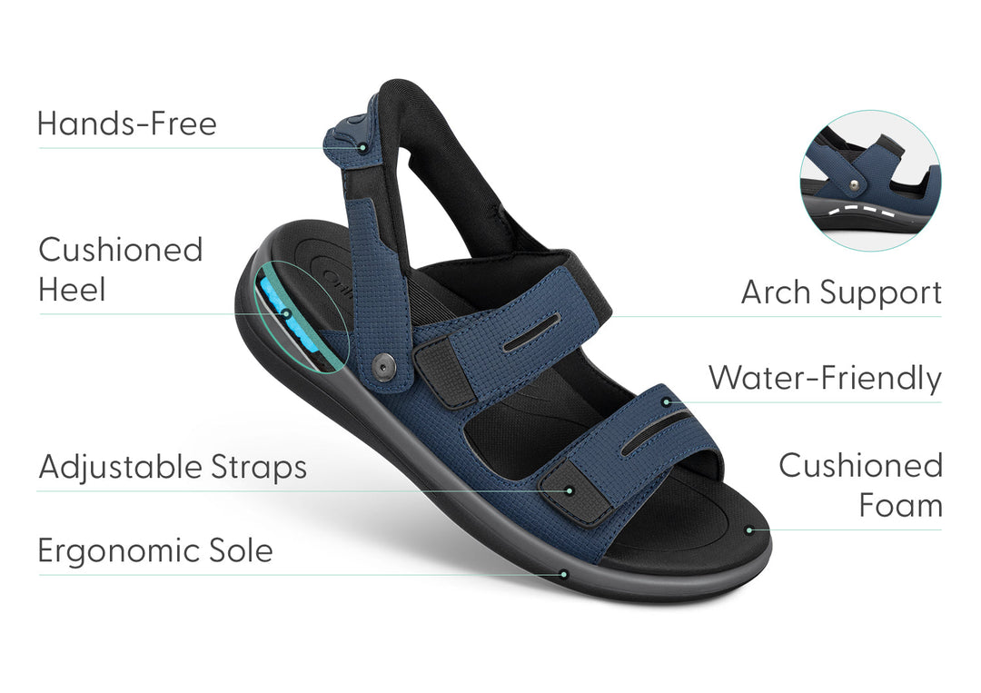 AquaStride | Comfortable Adjustable Hands-Free Water Sandals 2
