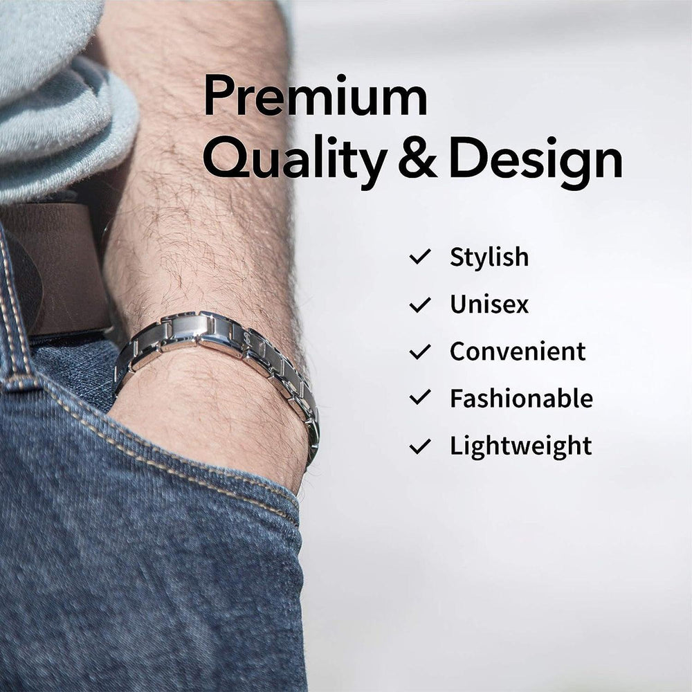Arthritis Bracelet Mens - Magnetic Bracelet Therapy Weight Loss Pain Relief Bracelet 1