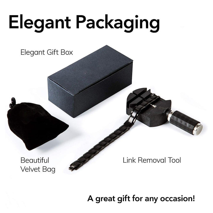 Arthritis Bracelet Mens - Magnetic Bracelet Therapy Weight Loss Pain Relief Bracelet 4