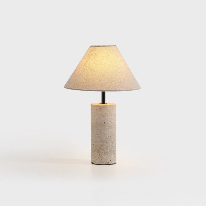 Artisanel | Lorie Marble + Linen Table Lamp for Classic Interior 5
