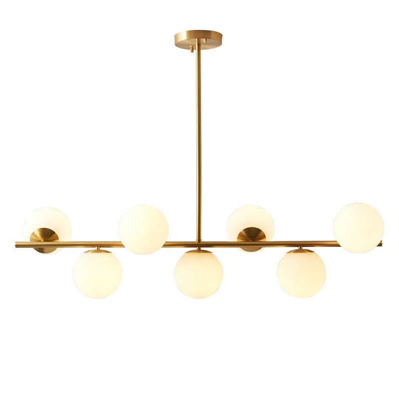 Arvion | Elegant Gold Chandelier Pendant Lamp for Dining or Kitchen 4