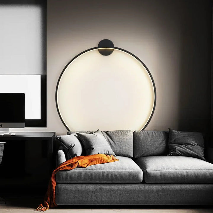 AuraDot – Energy-Efficient Round Wall Light for Subtle, Stylish Illumination 4