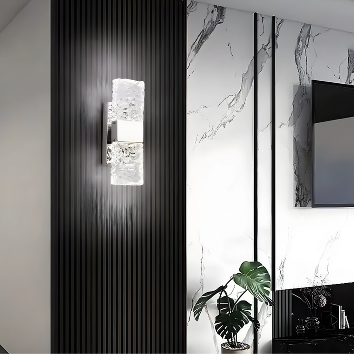 AuraLuxe – LED Crystal Wall Lamp 2