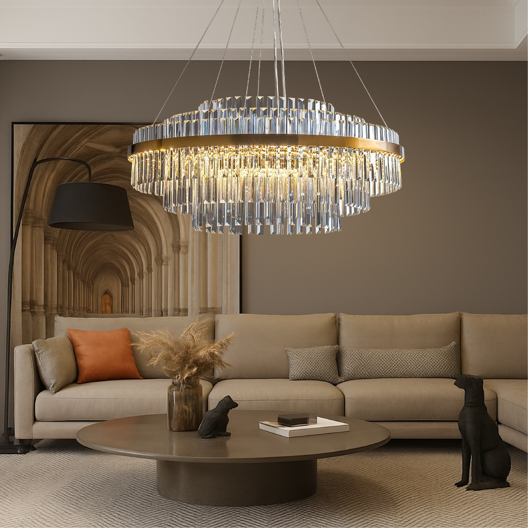 Aurine | Luxury Crystal Chandelier for Contemporary Interiors 4