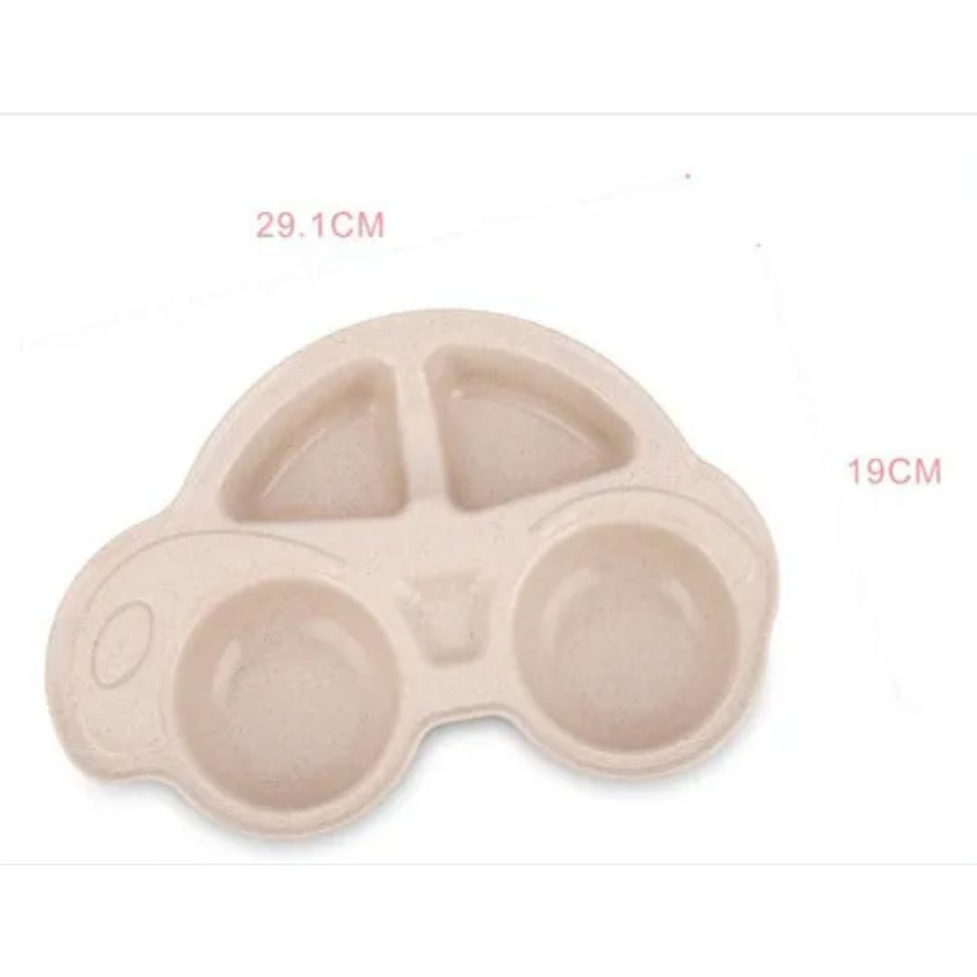 AutoPlate™ – Distribution Board in Car Design – Eco-Friendly Children's Dinner Set 6