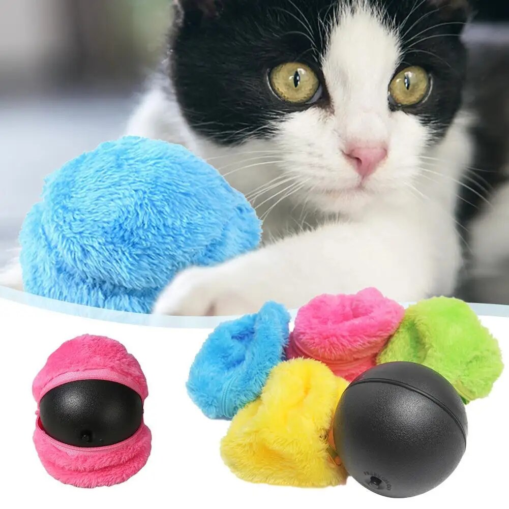 Automatic Rolling Dog Ball - Interactive Rechargeable Toy for Indoor/Outdoor Play, Safe Non-Toxic Material 3