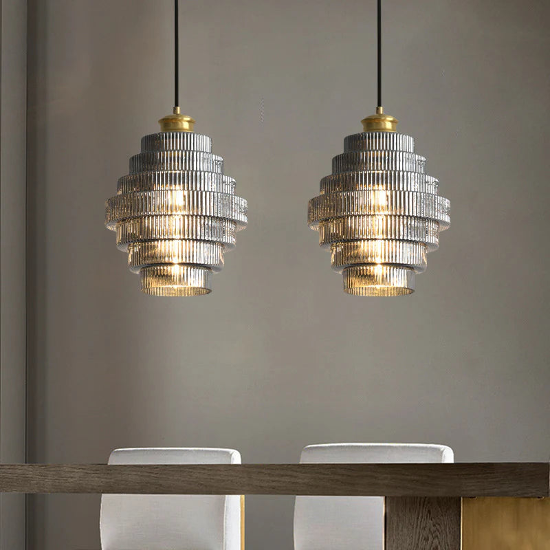 Auvra | Elegant Glass Pendant Lamp for Modern Home Interiors 2