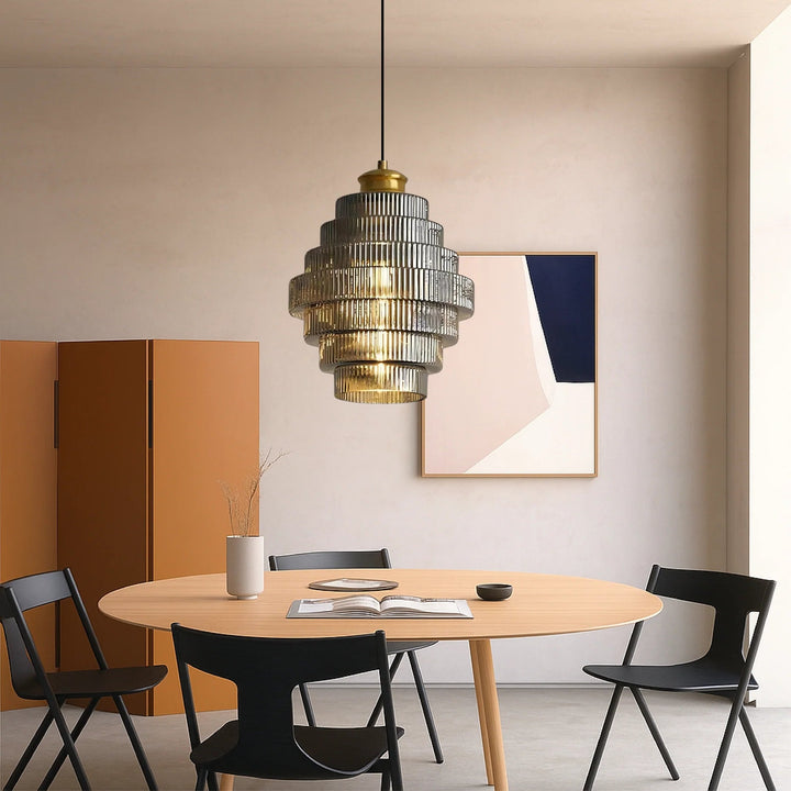 Auvra | Elegant Glass Pendant Lamp for Modern Home Interiors 5