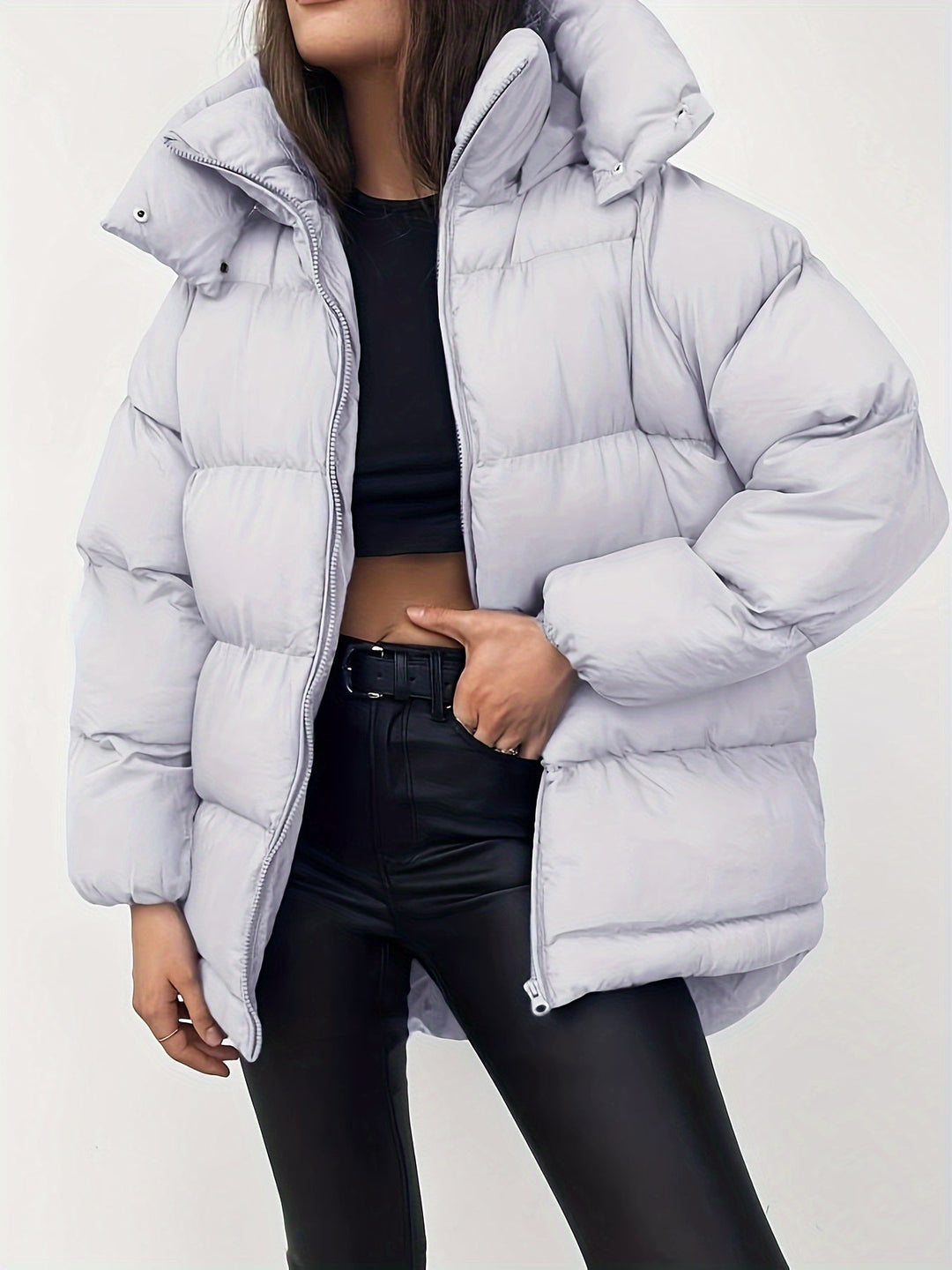 Avery | Cozy Stylish Short Puffer Jacket for Women - Warm & Versatile 4