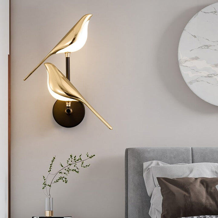 AvisLumina | Modern Elegance Wall Lamp in the Shape of Birds 4