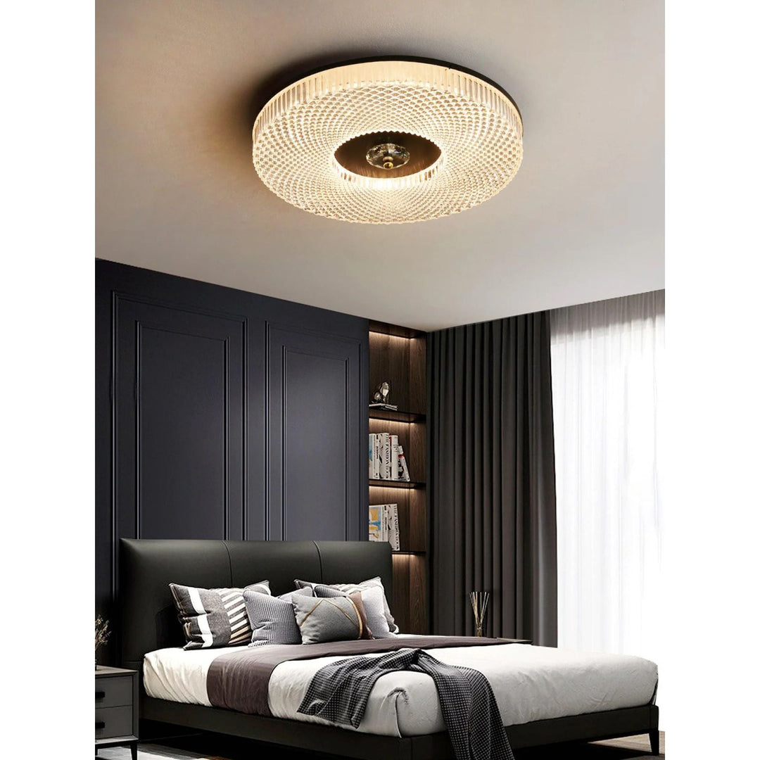 AylaLight | Modern Elegant Flush Mount Ceiling Light with Adjustable LED 8