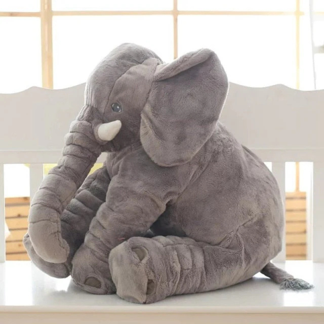 Baby Cuddle Pillow Plush Elephant Snuggling Buddy Soft Safe Material for Hugging 0
