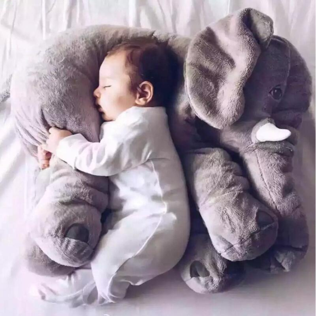 Baby Cuddle Pillow Plush Elephant Snuggling Buddy Soft Safe Material for Hugging 1