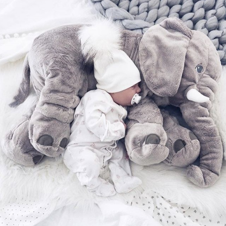 Baby Cuddle Pillow Plush Elephant Snuggling Buddy Soft Safe Material for Hugging 2