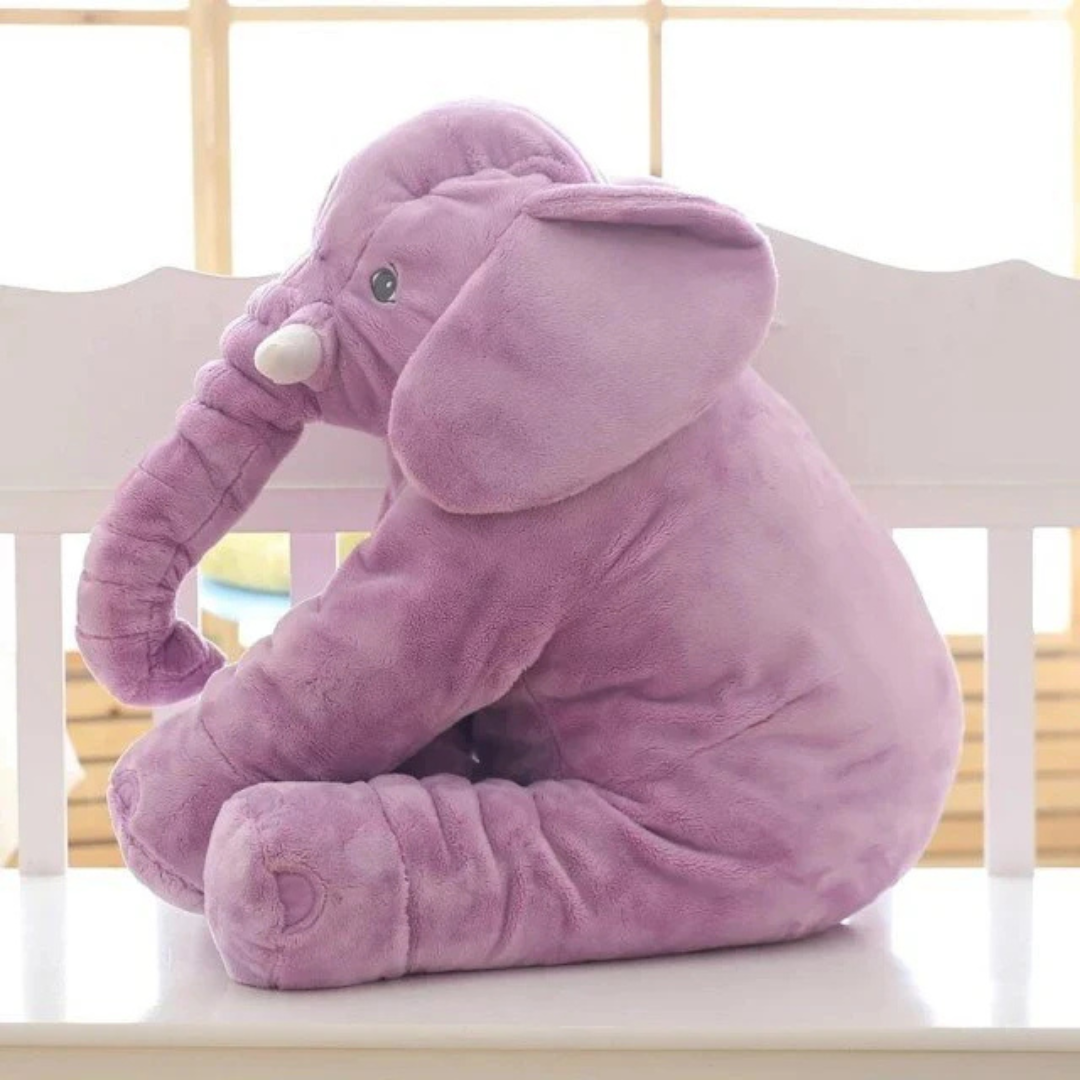 Baby Cuddle Pillow Plush Elephant Snuggling Buddy Soft Safe Material for Hugging 3