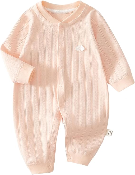 Baby Jumpsuit Met Ritssluiting Zacht Katoen Ademend Comfortabel 13