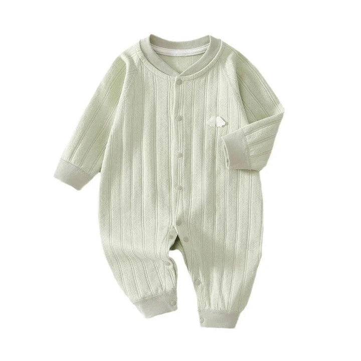 Baby Jumpsuit Met Ritssluiting Zacht Katoen Ademend Comfortabel 6