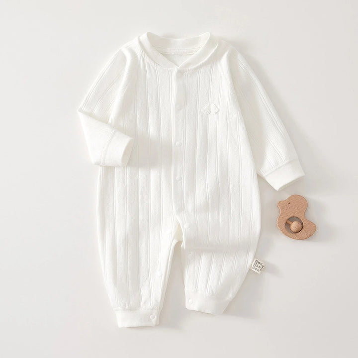 Baby Jumpsuit Met Ritssluiting Zacht Katoen Ademend Comfortabel 7