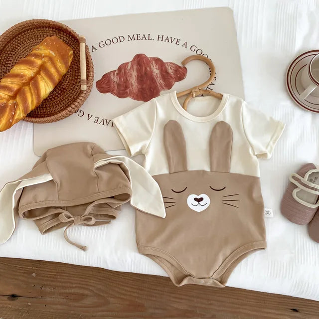 Baby Katoenen Babysuit Comfortabel Voor Jongens en Meisjes 0