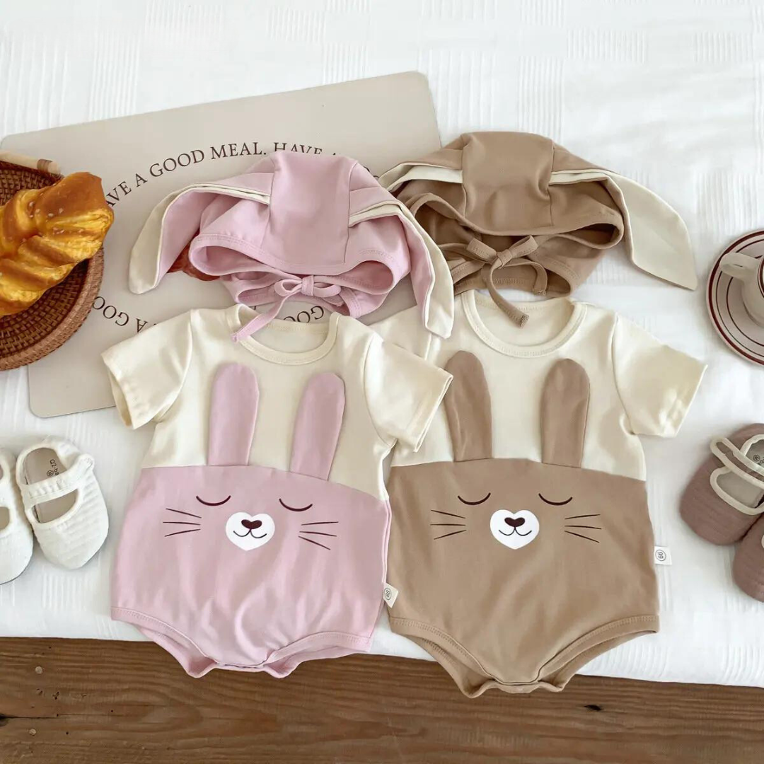 Baby Katoenen Babysuit Comfortabel Voor Jongens en Meisjes 2