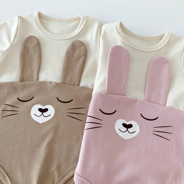 Baby Katoenen Babysuit Comfortabel Voor Jongens en Meisjes 3