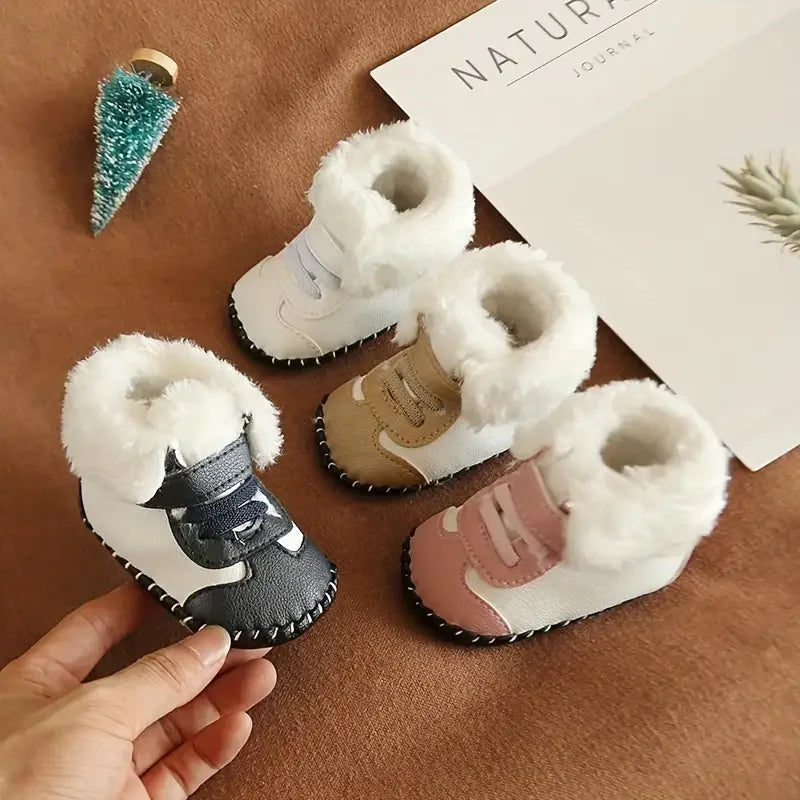 Baby Laarzen Winter Katoen Antislip Aanpasbare Sluiting 1