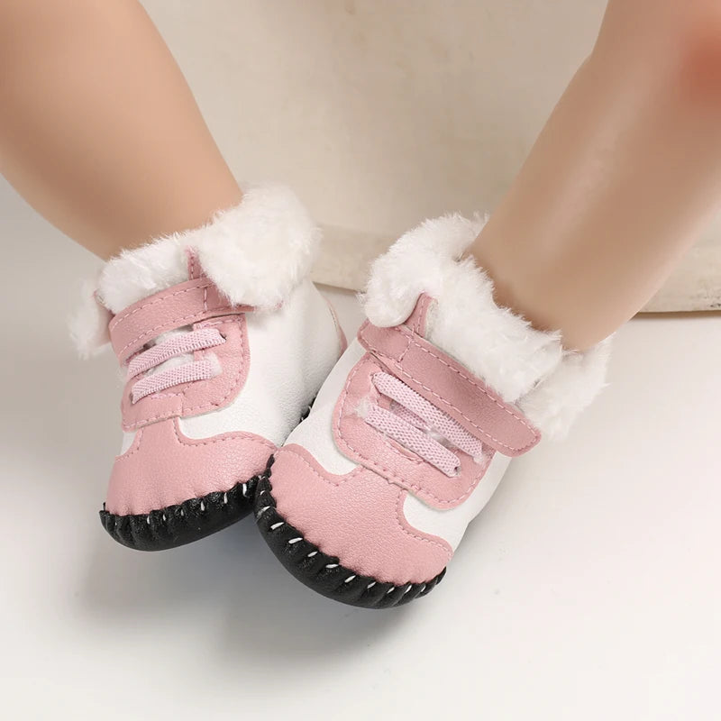 Baby Laarzen Winter Katoen Antislip Aanpasbare Sluiting 2