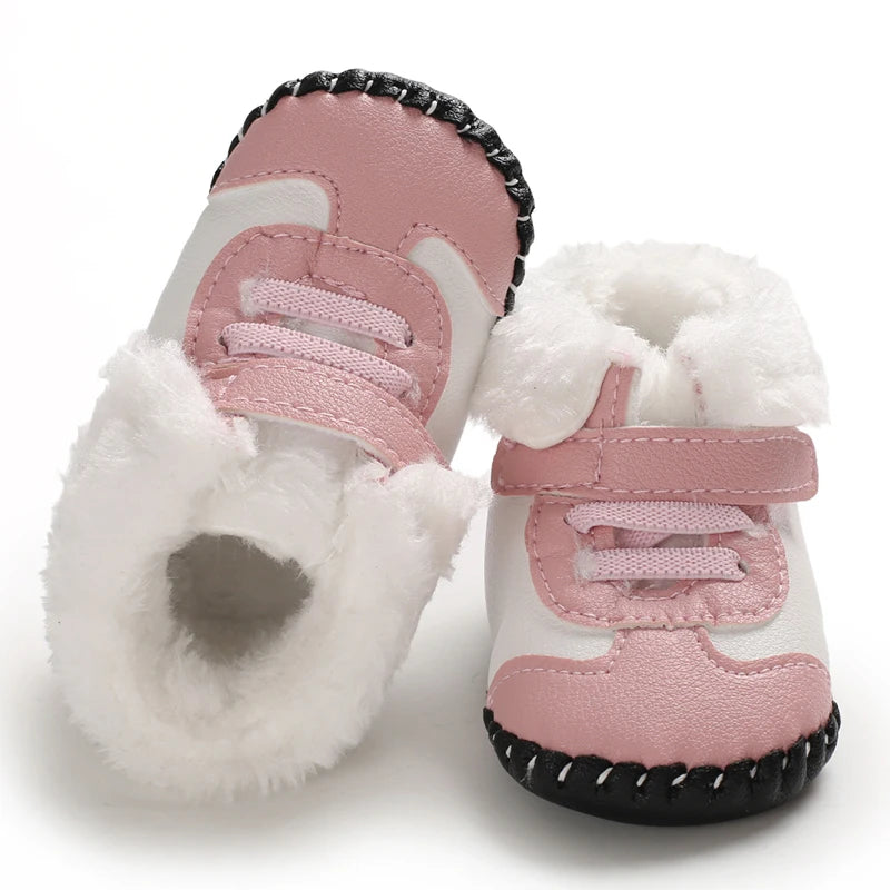 Baby Laarzen Winter Katoen Antislip Aanpasbare Sluiting 3