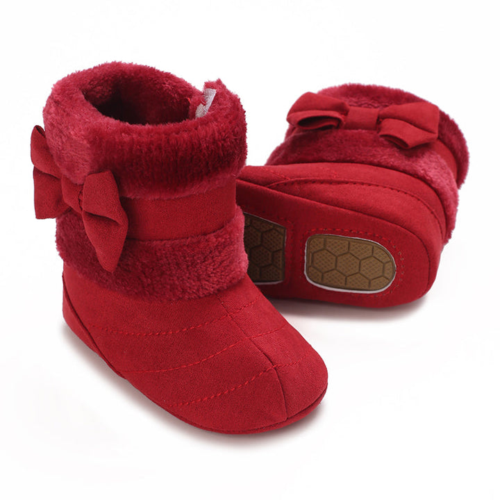 Baby Pantoffels Antislip Warm Katoen Kerst Comfortabel 23