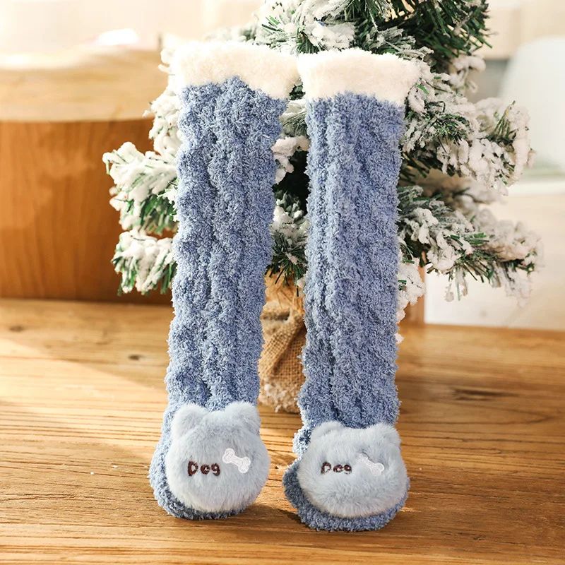 Baby Sokjes Antislip Warm Katoen Geschikt voor 0-3 Jaar 0