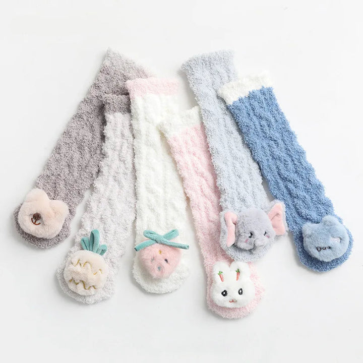 Baby Sokjes Antislip Warm Katoen Geschikt voor 0-3 Jaar 2