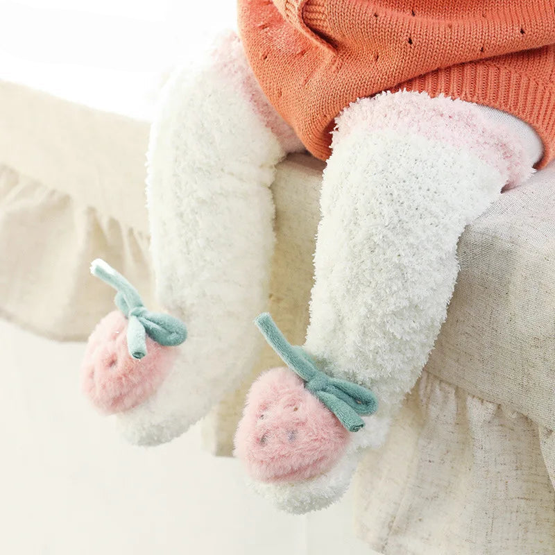 Baby Sokjes Antislip Warm Katoen Geschikt voor 0-3 Jaar 3