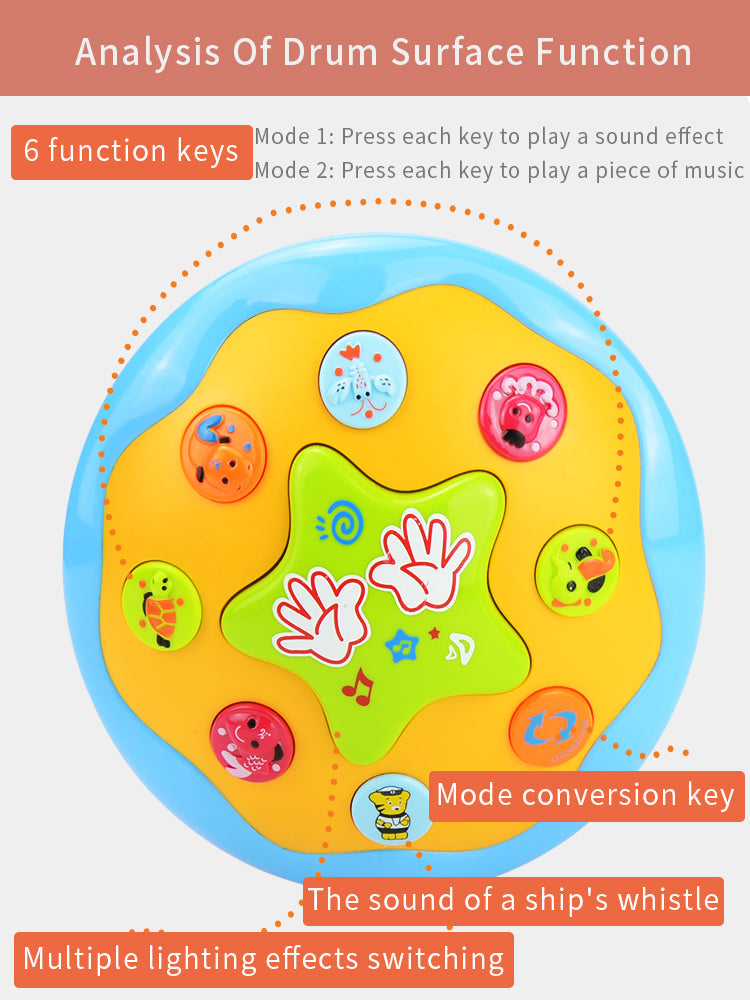 Baby Tummy Time Projector Ocean World Sensory BPA-Free Portable Relaxation Device 7