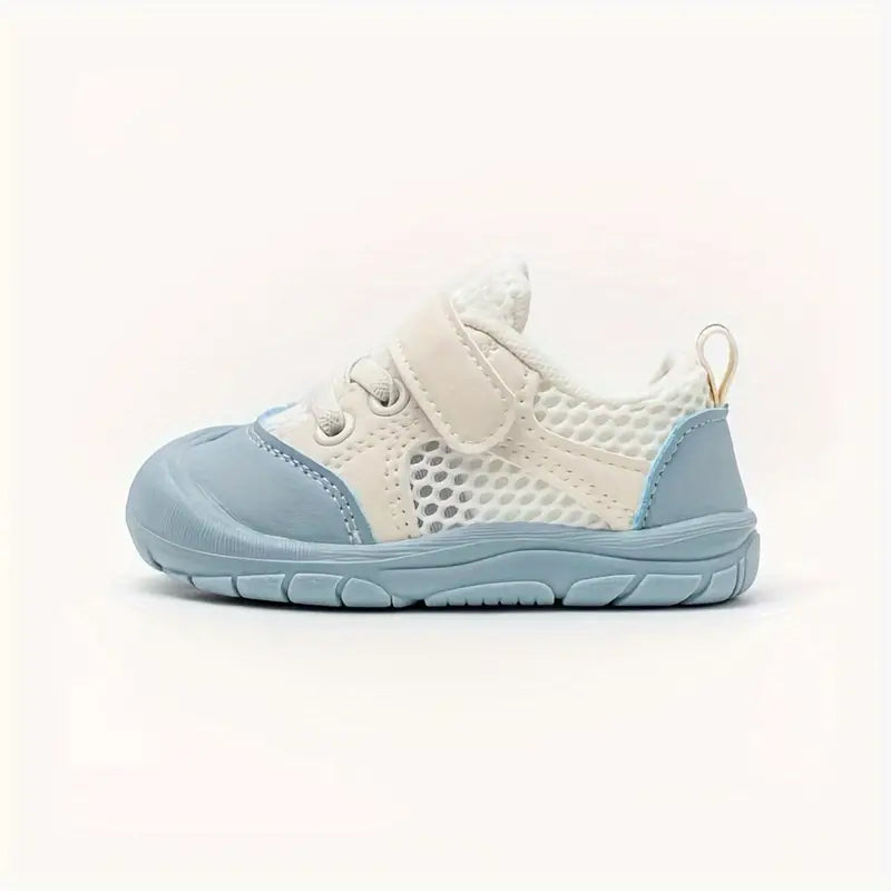 Baby Walking Shoes Anti-Slip Flexible Sole Mesh Upper Breathable Design 0