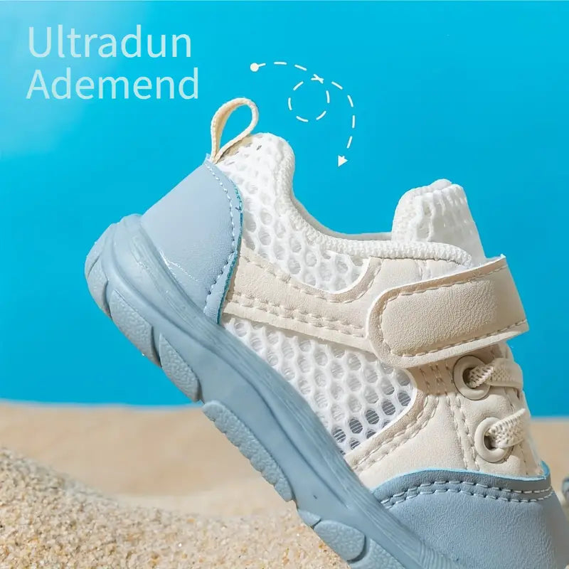 Baby Walking Shoes Anti-Slip Flexible Sole Mesh Upper Breathable Design 3