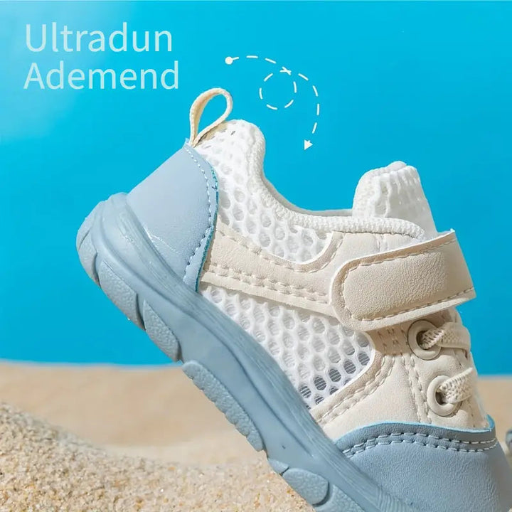Baby Walking Shoes Anti-Slip Flexible Sole Mesh Upper Breathable Design 3