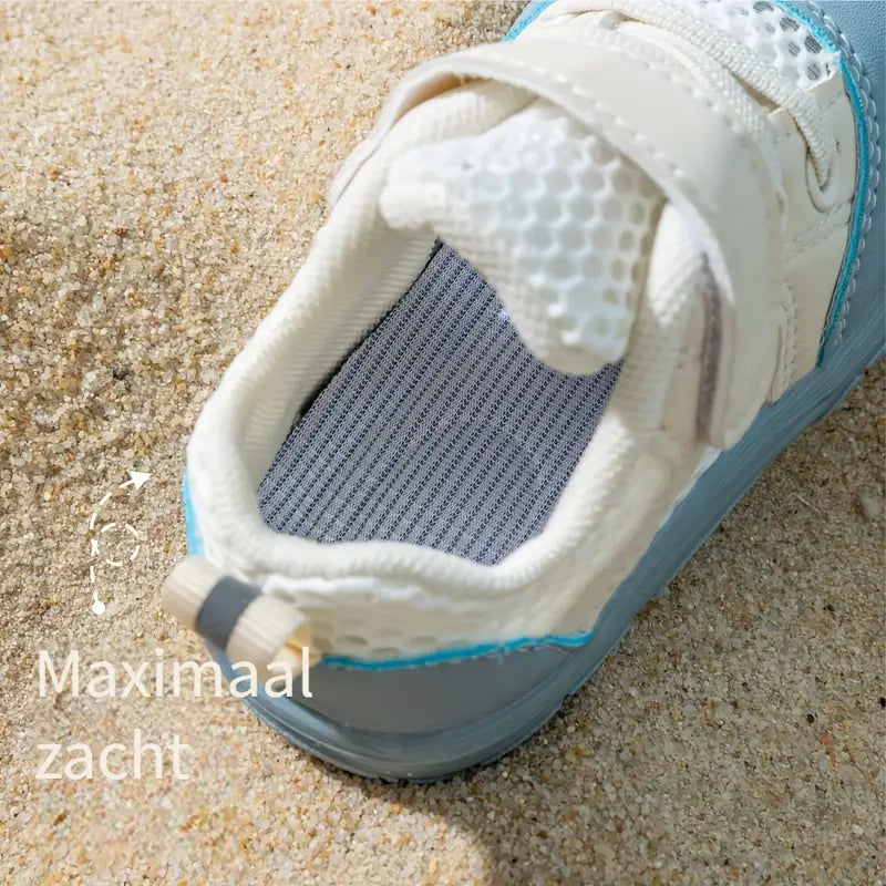 Baby Walking Shoes Anti-Slip Flexible Sole Mesh Upper Breathable Design 4