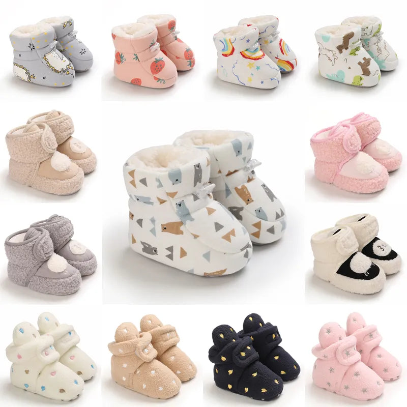 Baby Winterschoenen Anti-slip Zachte Zool Warmte Comfort 2