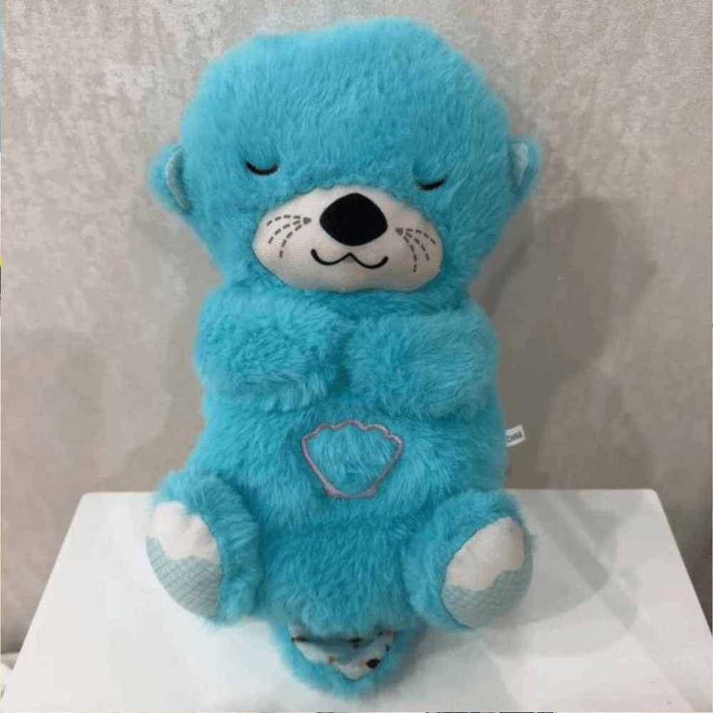 Baby's Sleep Teddy Toy Soft Plush Comforting Light for Newborns 1