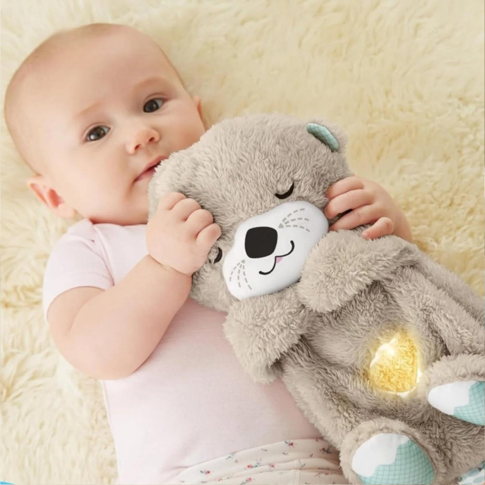 Baby's Sleep Teddy Toy Soft Plush Comforting Light for Newborns 5