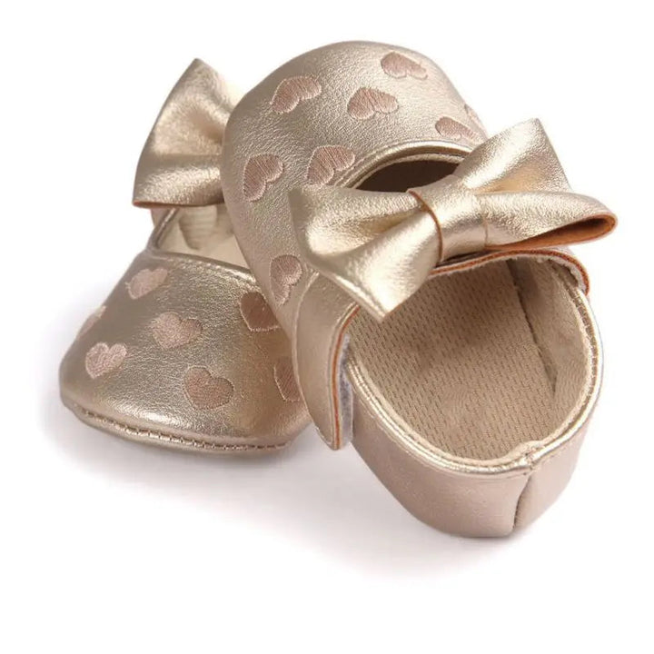 Babyschoenen Anti-Slip Ademend Materiaal Met Strik Design voor Eerste Stapjes 0