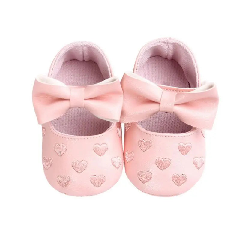 Babyschoenen Anti-Slip Ademend Materiaal Met Strik Design voor Eerste Stapjes 7