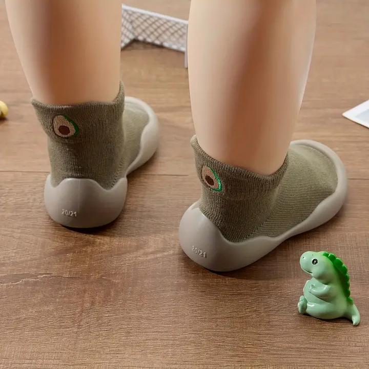 Babyschoenen Flexibel Ademend Katoen voor Natuurlijke Voetontwikkeling 6-36 Maanden 0